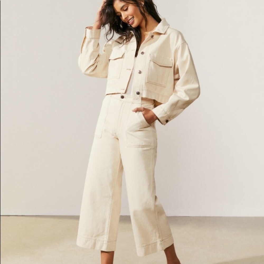 Abercrombie wide leg pants